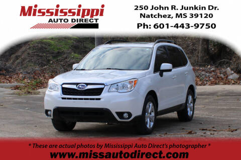2015 Subaru Forester for sale at Auto Group South - Mississippi Auto Direct in Natchez MS