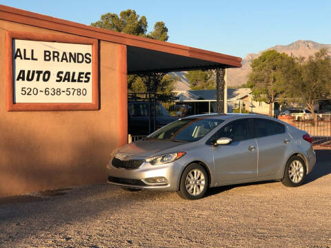 2014 Kia Forte for sale at All Brands Auto Sales in Tucson AZ