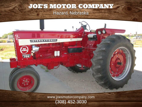 1967 Farmall 756 for sale at Joe's Motor Company in Hazard NE