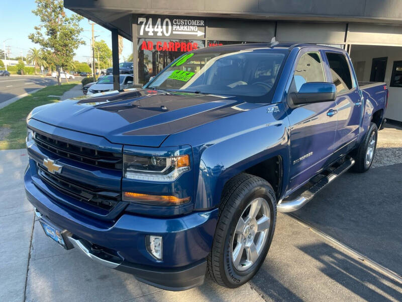 2018 Chevrolet Silverado 1500 for sale at AD CarPros, Inc - Bellflower in Bellflower CA