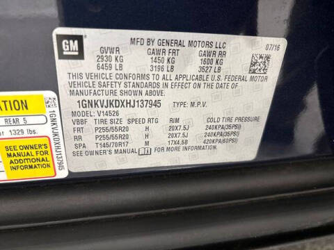 2017 Chevrolet Traverse Premier