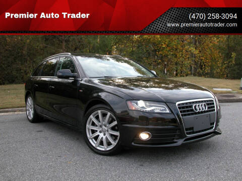 2012 Audi A4 for sale at Premier Auto Trader in Alpharetta GA