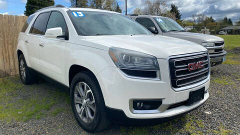 2013 GMC Acadia for sale at Universal Auto Sales in Salem OR