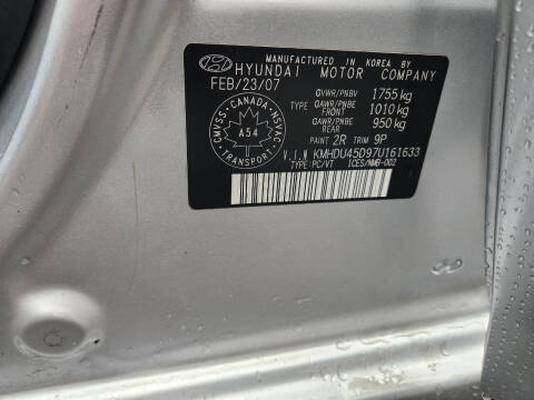 2007 Hyundai Elantra SE