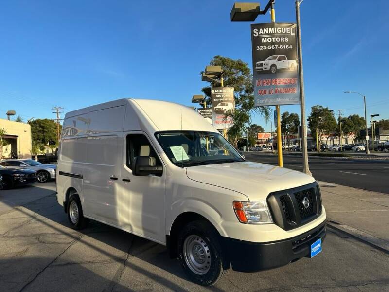 2020 Nissan NV for sale at Sanmiguel Motors in South Gate CA