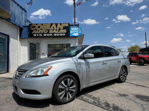 2015 Nissan Sentra for sale at COBIANS AUTO SALES in Socorro TX