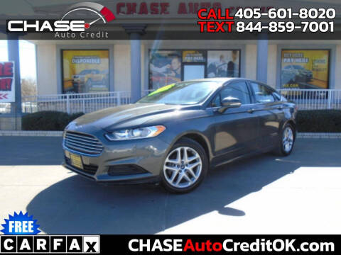 2016 Ford Fusion for sale at Chase Auto Credit in Oklahoma City OK