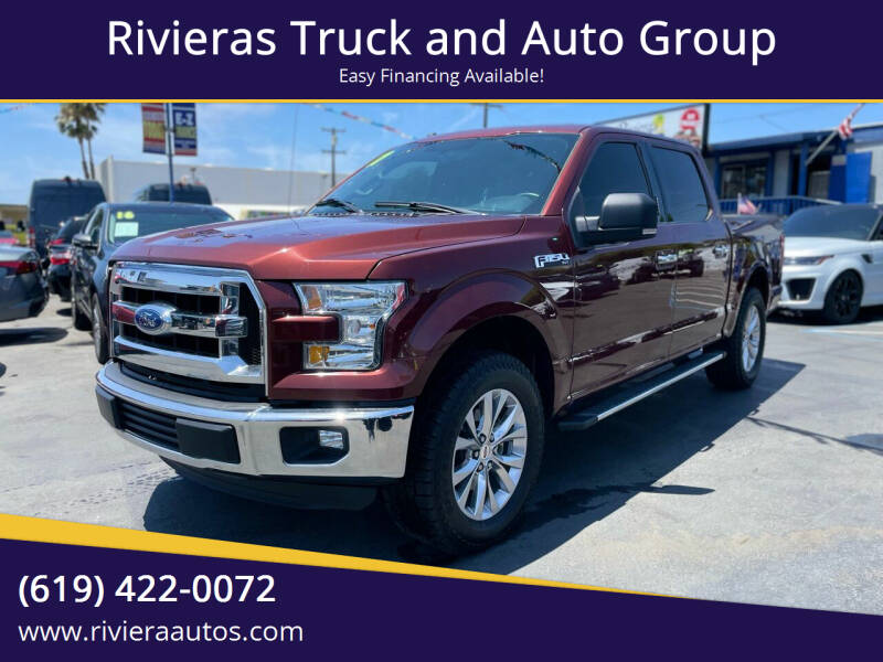 2017 Ford F-150 for sale at Rivieras Truck and Auto Group in Chula Vista CA