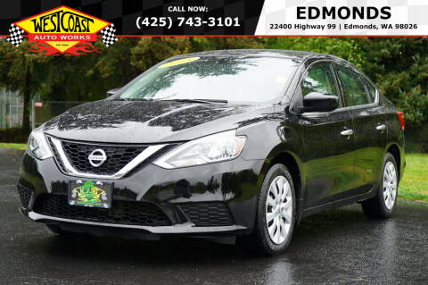 2017 Nissan Sentra for sale at West Coast Auto Works in Edmonds WA