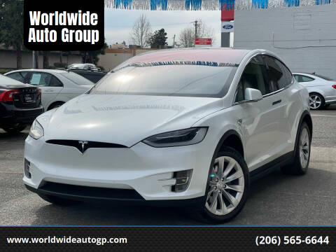 2018 Tesla Model X for sale at Worldwide Auto Group in Auburn WA