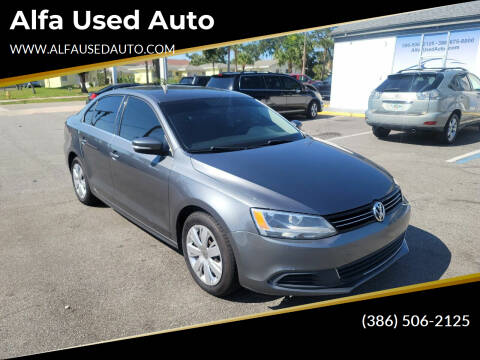 2013 Volkswagen Jetta for sale at Alfa Used Auto in Holly Hill FL