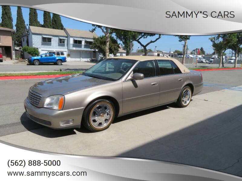 2004 Cadillac DeVille for sale at SAMMY"S CARS in Bellflower CA