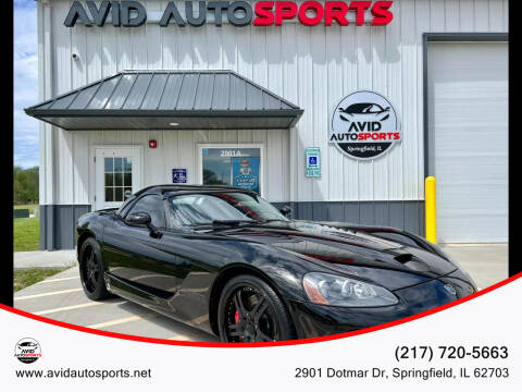 2004 Dodge Viper for sale at AVID AUTOSPORTS in Springfield IL