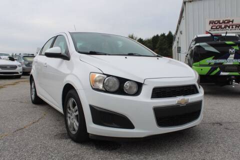 2012 Chevrolet Sonic for sale at UpCountry Motors in Taylors SC