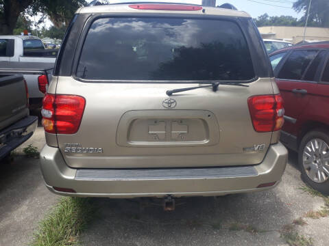 2001 Toyota Sequoia for sale at U-Safe Auto Sales in Deland FL