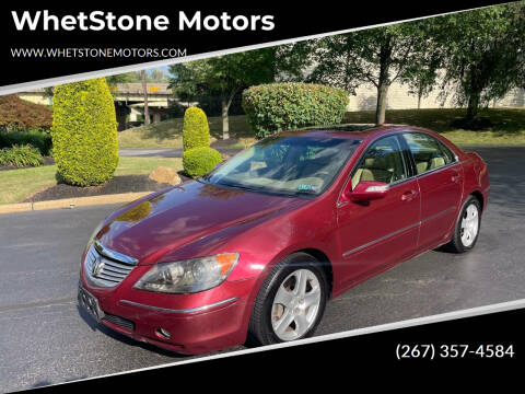 2006 Acura RL for sale at WhetStone Motors in Bensalem PA