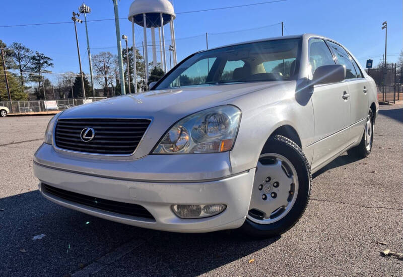 Used 2002 Lexus LS 430 with VIN JTHBN30F520077805 for sale in Roswell, GA