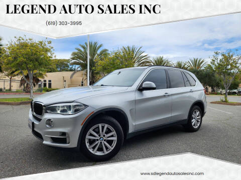 2015 BMW X5 for sale at Legend Auto Sales Inc in Lemon Grove CA