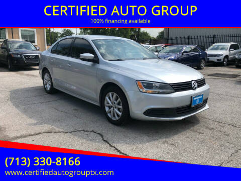 2011 Volkswagen Jetta for sale at CERTIFIED AUTO GROUP in Houston TX