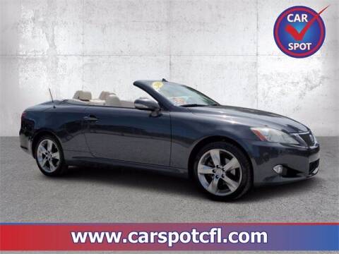 2010 Lexus IS 250C for sale at Car Spot Of Central Florida in Melbourne FL