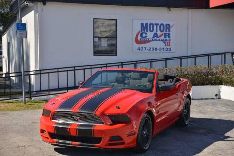 2014 Ford Mustang for sale at Motor Car Concepts II - Kirkman Location in Orlando FL