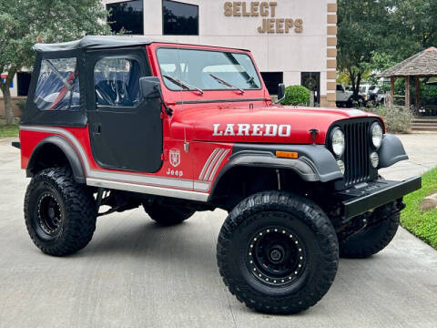 1985 Jeep CJ-7 for sale at SELECT JEEPS INC in League City TX