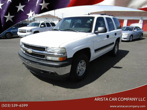 2006 Chevrolet Tahoe for sale at ARISTA CAR COMPANY LLC in Portland OR