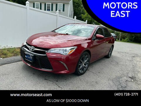 2016 Toyota Camry for sale at MOTORS EAST in Cumberland RI