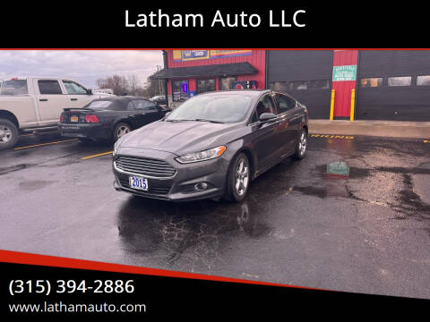 2015 Ford Fusion for sale at Latham Auto LLC in Ogdensburg NY