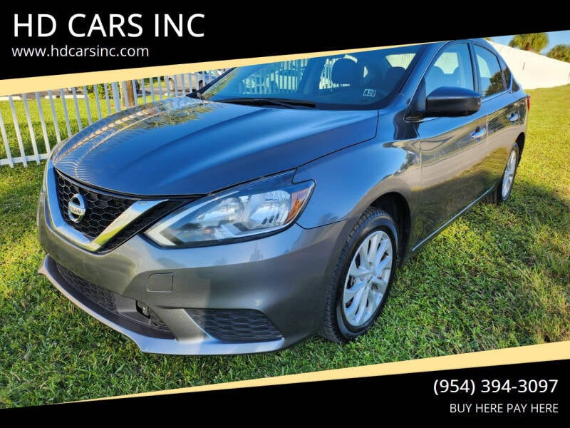 2019 Nissan Sentra for sale at HD CARS INC in Hollywood FL