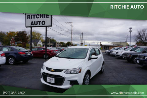 2017 Chevrolet Sonic for sale at Ritchie Auto in Appleton WI
