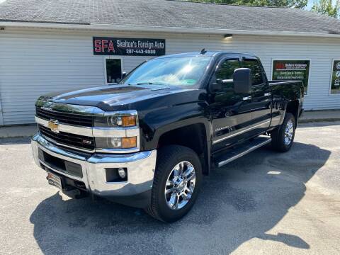 2015 Chevrolet Silverado 2500HD for sale at Skelton's Foreign Auto LLC in West Bath ME