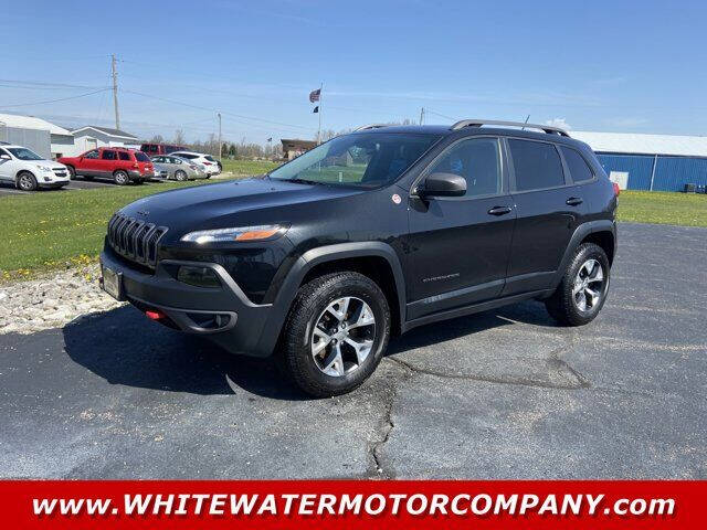 2015 Jeep Cherokee for sale at WHITEWATER MOTOR CO in Milan IN