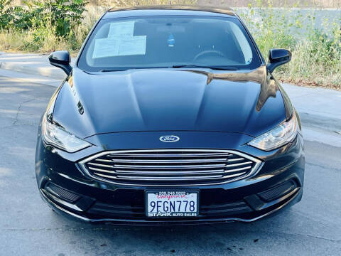 2018 Ford Fusion Hybrid for sale at STARK AUTO SALES INC in Modesto CA