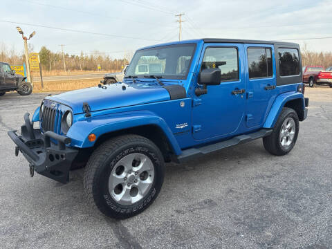 2015 Jeep Wrangler Unlimited for sale at Galvanek's in Cadillac MI