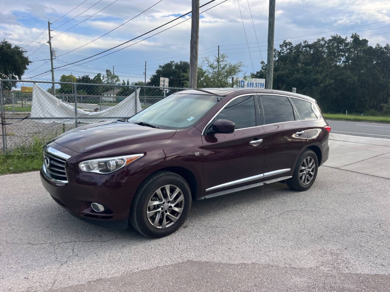 2014 INFINITI QX60 for sale at Hobgood Auto Sales in Land O Lakes, FL