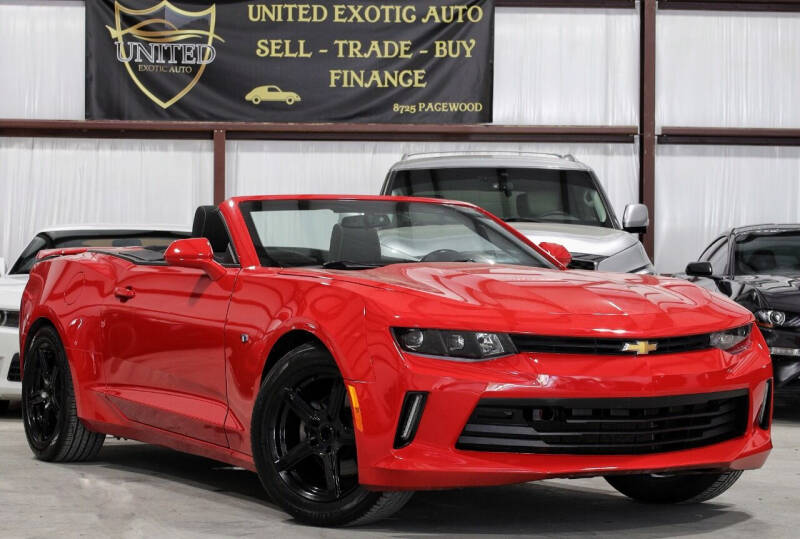 2018 Chevrolet Camaro for sale at United Exotic Auto in Houston TX