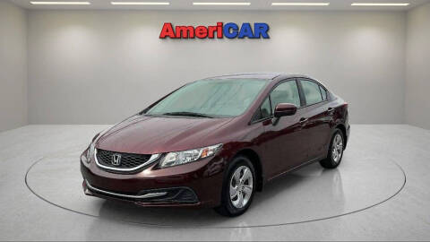 2014 Honda Civic for sale at AMERICAR INC in Laurel MD