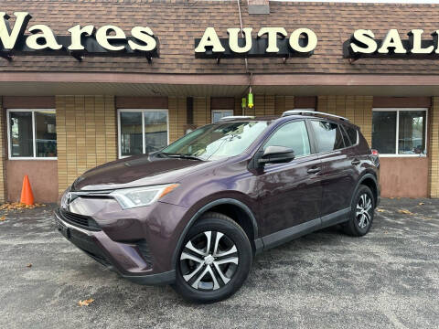 2016 Toyota RAV4 for sale at Wares Auto Sales INC in Traverse City MI