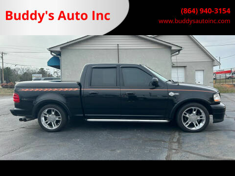 2002 Ford F-150 for sale at Buddy's Auto Inc 1 in Pendleton SC