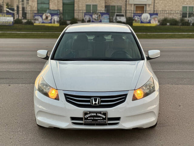 2012 Honda Accord for sale at Central Union Auto Finance LLC in Austin, TX