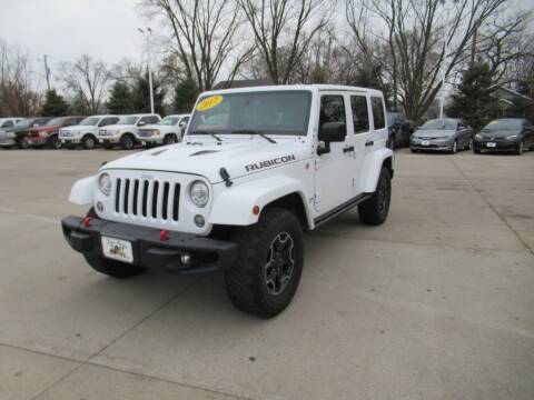 2017 Jeep Wrangler Unlimited for sale at Aztec Motors in Des Moines IA