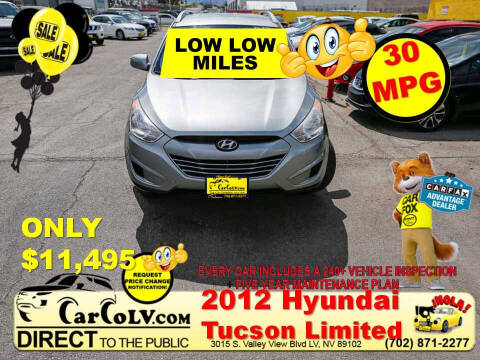 2012 Hyundai Tucson for sale at The Car Company in Las Vegas NV
