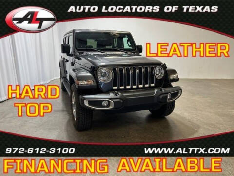 2019 Jeep Wrangler Unlimited for sale at AUTO LOCATORS OF TEXAS in Plano TX