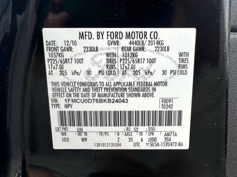 2011 Ford Escape XLT