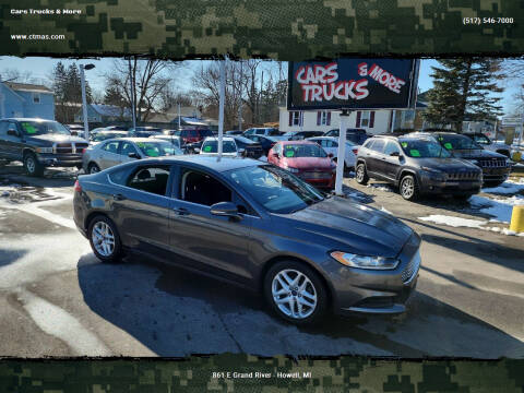 2015 Ford Fusion for sale at Cars Trucks & More in Howell MI