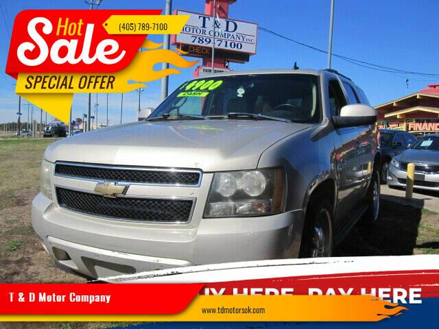 2007 Chevrolet Tahoe for sale at T & D Motor Company in Bethany OK