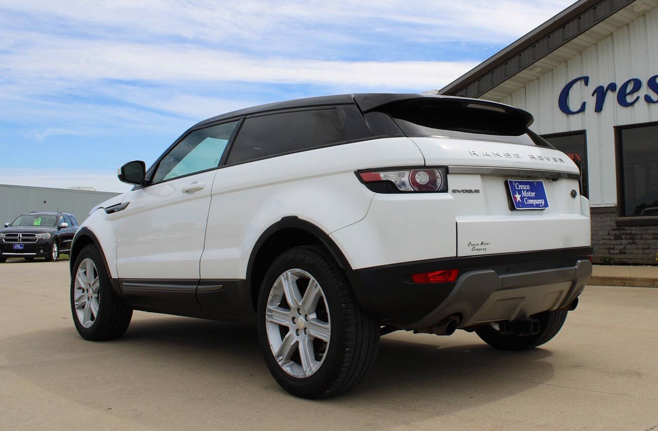 2015 Land Rover Range Rover Evoque Coupe for sale at Cresco Motor Company in Cresco, IA