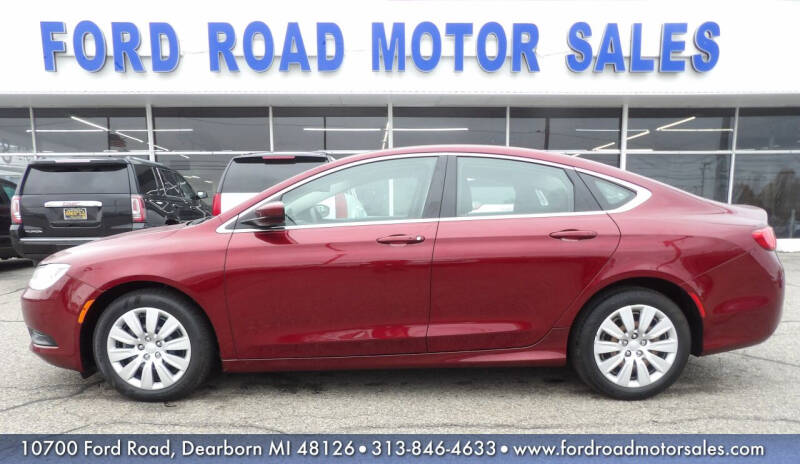 2015 Chrysler 200 for sale at Ford Road Motor Sales in Dearborn MI