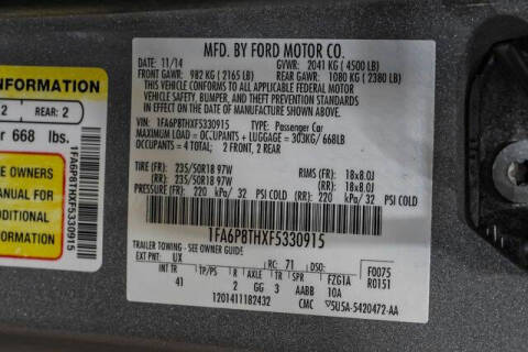 2015 Ford Mustang EcoBoost
